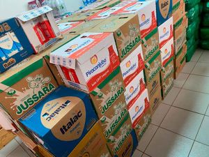 Drive-Thru Arrecada Cinco Mil Litros De Leite