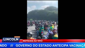 Polêmica No Número De Participantes Da Motociata De Bolsonaro