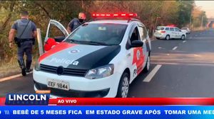 Motociclista Que Era Perseguido Por Polícia Bate Em Cerca Na Via Norte