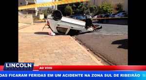 Duas Pesoas Ficaram Feridas Em Um Acidente Na Zona Sul De Ribeirão