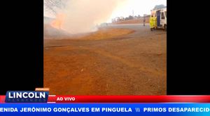 Fogo Em Mata Cerca A Cidade De Jardinópolis E Invade Fábrica De Pneus