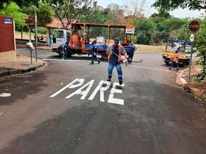 Ruas Do Jardim Castelo Branco Recebem Renovação Na Sinalização