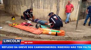 Um Motociclista De 19 Anos  Ficou Ferido Ao Se Envolver Em Um Acidente De Trânsito No Jardim Cruzeiro