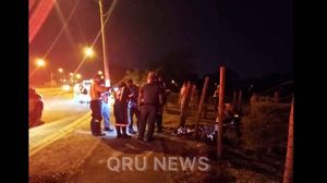 Um Motociclista Morreu Na Hora E Apassagera Ficou Ferida Após A Moto Bater Em Uma Cerca