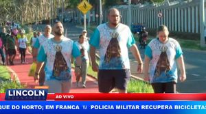 Mesmo Com Romaria Cancelada, Fiéis Caminham Em Direção A Distrito De Bonfim Paulista Em Ribeirão Pre