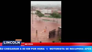 São Carlos, A Chuva Forte Causou Transtornos Na Rotatória Do Cristo