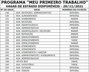 Confira As Vagas Desta Segunda (29) Para O Programa “Meu Primeiro Trabalho”