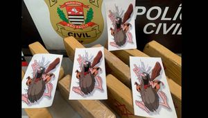 Traficantes Usavam Adesivos Infantis Para Diferenciar Drogas