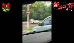 Carro Anda Bom Trecho De Marcha À Ré Em Avenida Movimentada De Franca-Sp