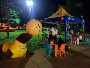 Siga Consciente Realiza Ação Educativa Na Praça Da Bicicleta