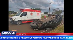 Carro Capota Em Matão