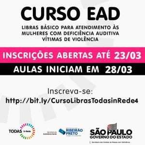 Rede Protetiva À Mulher Abre Inscrições Para Curso Básico De Libras