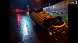 Capotamento Deixa Motorista Ferido Em Matão