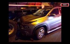 Acidente Entre Utilitário E Caminhão Em Matão-Sp Deixa Um Ferido