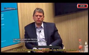 Tarcísio Compara Bolsonaro E Lula Como Maiores Líderes Políticos Da História Recente