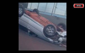 Acidente Na Armando Sales Oliveira No Início Da Manhã De Hoje