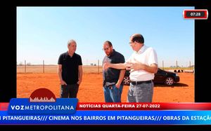 Obras Na Estação De Tratamento De Esgoto Em Pitangueiras