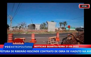 Pela Segunda Vez, Prefeitura De Ribeirão Rescinde Contrato De Obra De Viaduto Na Avenida Mogiana