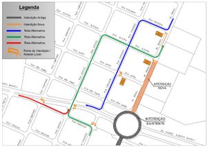 Novo Trecho Da Avenida Brasil Está Interditado