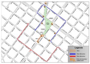 Avenida Independência Tem Novo Trecho Interditado Para Obra Do Túnel