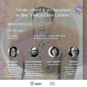 Documentarista Faz Pré-Lançamento Do Filme “Onde As Ondas Quebram” Em Circuito Cultural Em Ribeirão Preto
