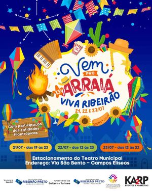 Arraiá Viva Ribeirão Esquenta O Fim De Semana
