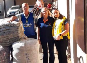 Fundo Social Recebe 50 Cobertores Para Campanha Do Agasalho