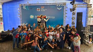 Crianças Dos Serviços De Convivência E Fortalecimento De Vínculos Da Semas Participaram Da Fil