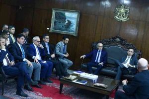 Prefeito Participa De Reunião Com Presidente Do Senado Para Tratar Questões Da Reforma Tributária