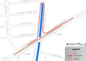 Viaduto Profissionais Da Saúde Terá Interdição Na Pista Bairro/Centro