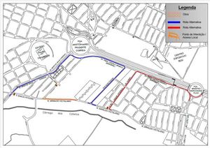 Rua Arnaldo Victaliano terá novo trecho interditado a partir da segunda-feira, dia 23