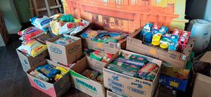 Fundo Social de Solidariedade recebe doação de alimentos provenientes do Festival Cultura Livre