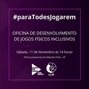 Grupo de alunos da USP e organização latino-americana se juntam para uma oficina com foco em jogos para Pessoas com Deficiência