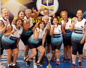 Ribeirão Preto é bronze na Liga Paulista da Melhor Idade