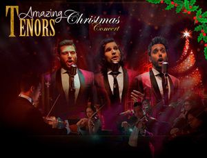 Theatro Pedro II entra no clima natalino com o espetáculo Amazing Tenors