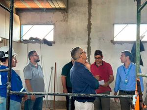 Visita técnica define detalhes finais da construção do CCO - Centro de Controle Operacional