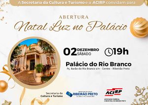 Palácio do Rio Branco participa do Natal Luz 2023