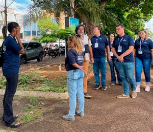 Equipe da Secretaria da Cultura e Turismo realiza visita técnica para elaboração de atividades na avenida 9 de julho