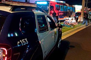 GCM apreende adolescentes suspeitos de depredar ônibus público