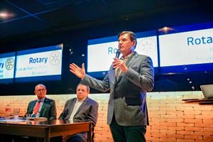 Prefeito Duarte Nogueira destaca ações de Ribeirão Preto em evento do Rotary