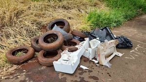 Mutirão da dengue recolhe quase 8 toneladas de possíveis criadouros do mosquito da Dengue