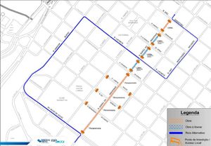 Trecho da rua Barão do Amazonas será interditada para recapeamento