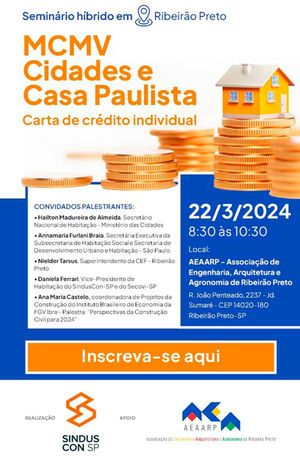 Especialistas orientam prefeituras sobre novas modalidades de financiamento de casas populares