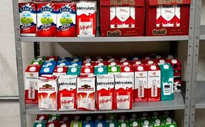 Fundo Social de Solidariedade recebe doação de leites provenientes do espetáculo “Gala” do Studium Carla Petroni