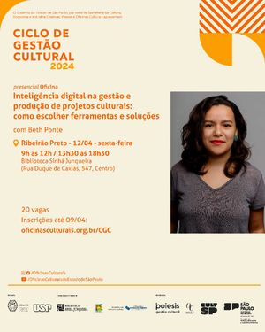 Ribeirão Preto recebe oficina gratuita de tecnologia para gestão e produção de projetos