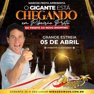 Inspirado nos cassinos de Las Vegas, Marcos Frota traz Mirage Circus a Ribeirão Preto