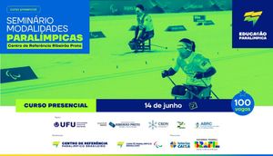 Centro de Referência Paralímpico de RP abre inscrição para o seminário “Modalidades Paralímpicas” do CPB