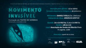 Cia Libélulas usa teatro de sombras para levar arte e inclusão à comunidade surda