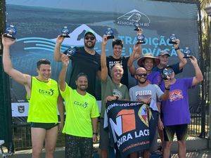 Equipe de águas abertas N1/Moura Lacerda/Ribeirão Preto se destaca na Ultra do Ita