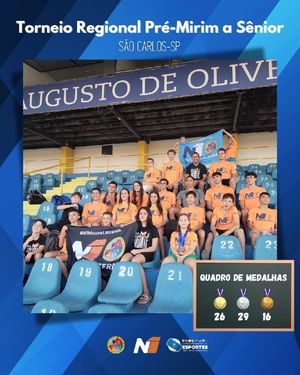 Equipe de natação N1/Moura Lacerda/Ribeirão Preto brilha no 3° Torneio Regional da Federação Aquática Paulista